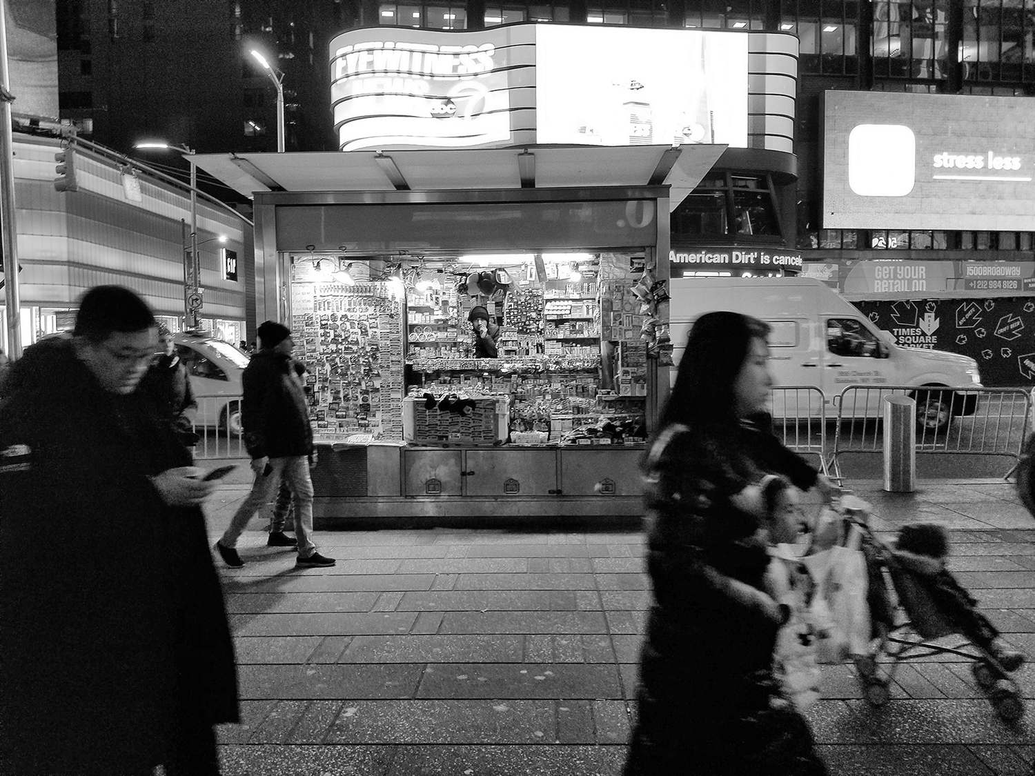 News  Stand Broadway©2021 by bret wills